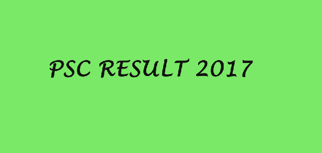 PSC Result 2017 dperesult.teletalk.com.bd