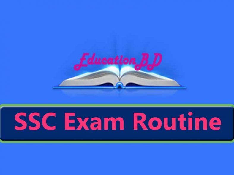 SSC Routine 2024 PDF Download | All Boards