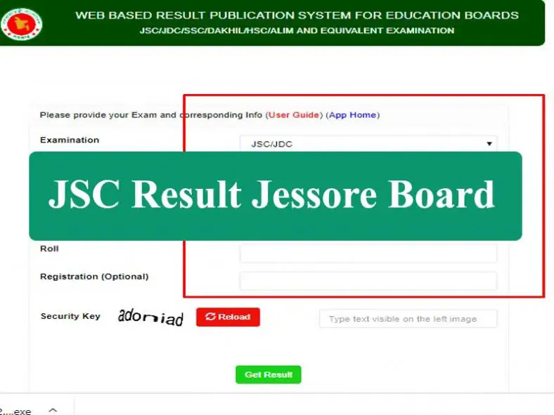 JSC Result 2019 Jessore Board With Marksheet
