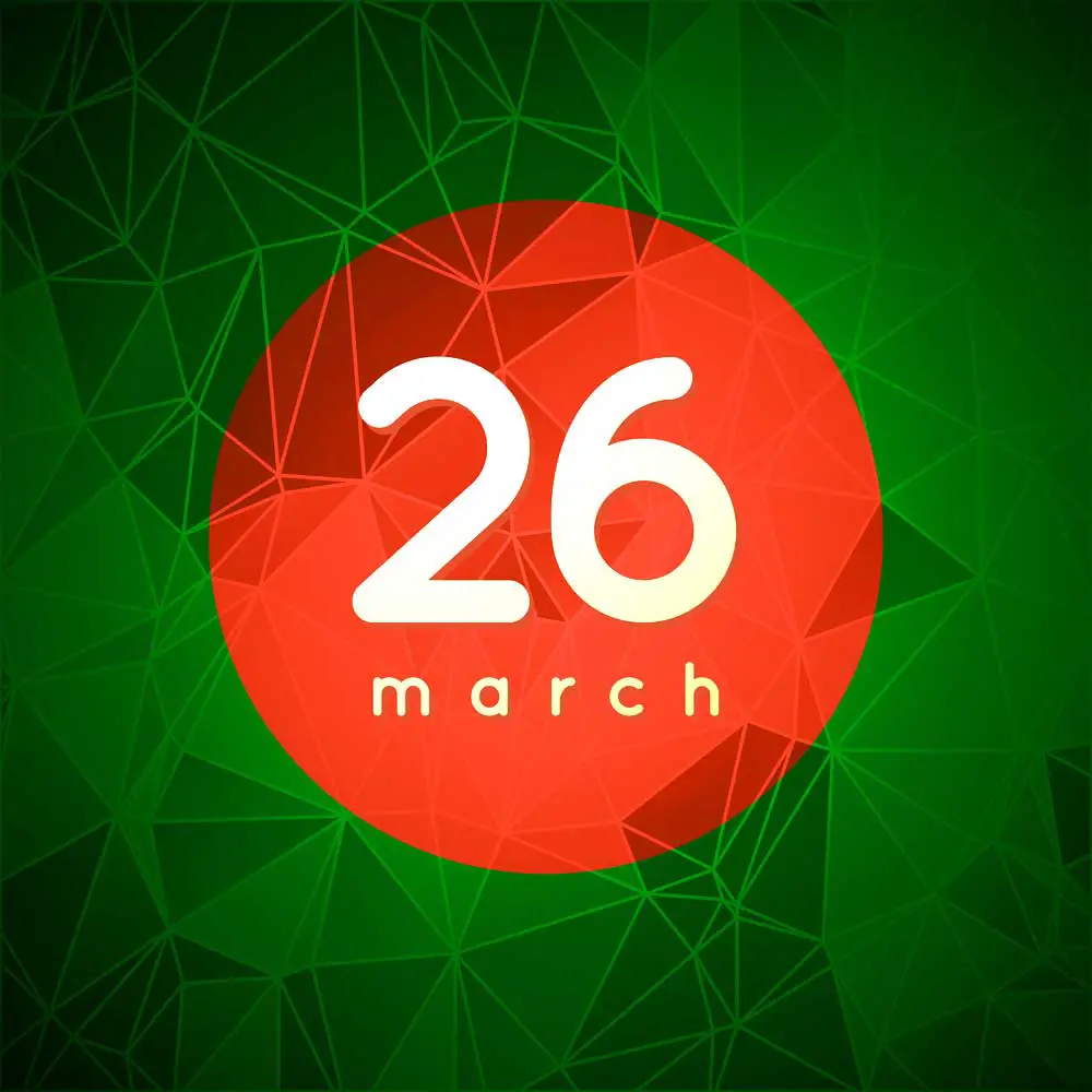 26 march Bangladesh