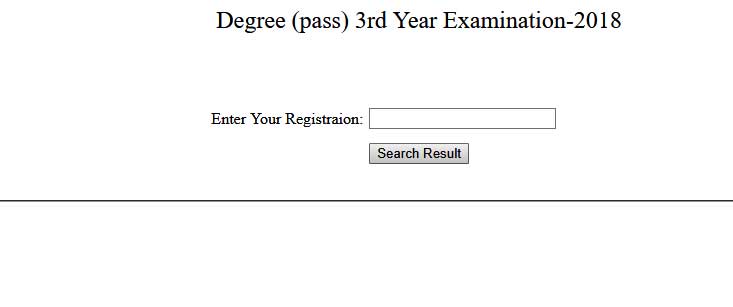 National University Degree 3rd Year Result 2024