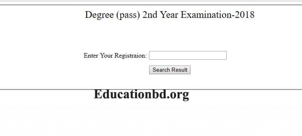 National University Degree 2nd Year Result 2024