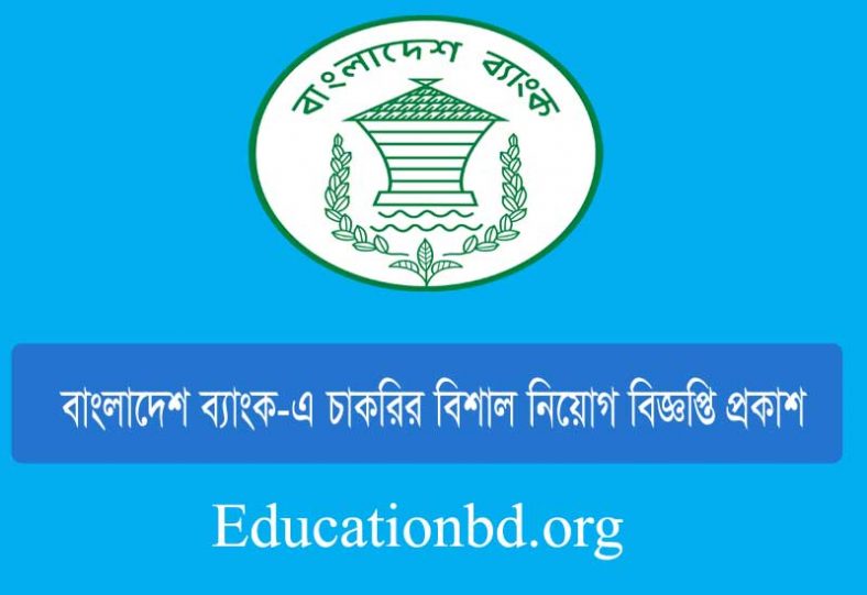 Bangladesh Bank Job Circular 2020 – Apply Online