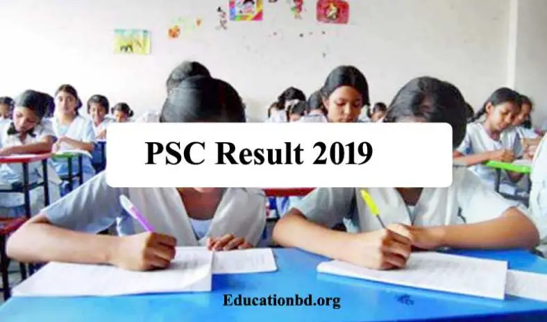 PSC Result 2019: Primary Outcome With Marksheet
