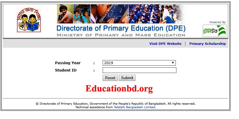 PSC Result 2019 Madrasah Board online