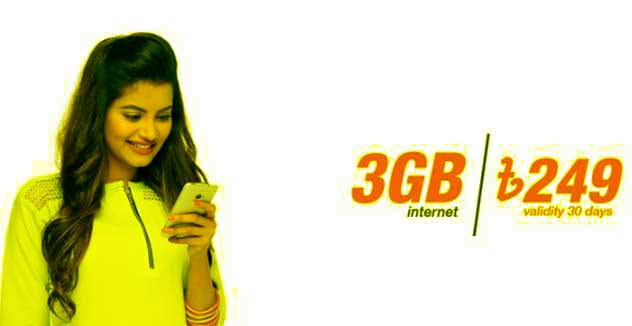 Banglalink 3 GB Internet Offer