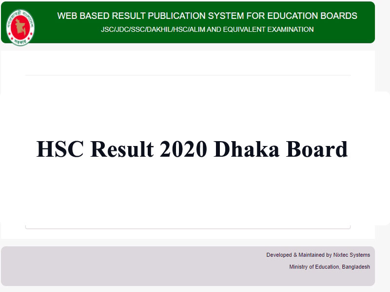 HSC Autopass Result 2020 Dhaka Board