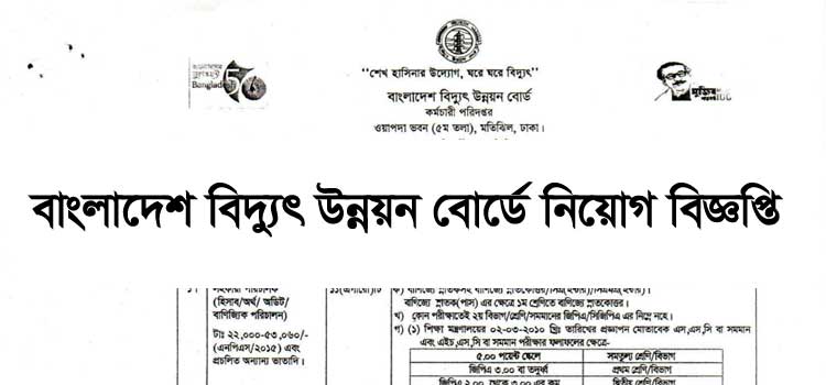 BPDB Job Circular 2022