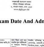 DGFP Exam Date 2021