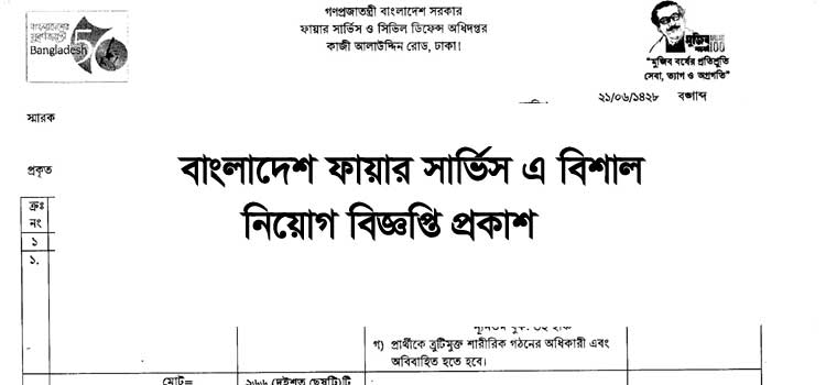 FSCD Job Circular 2021
