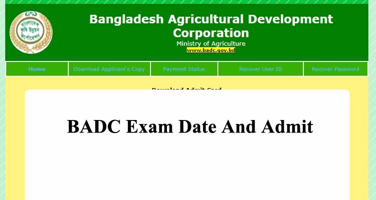 BADC Exam Date 2022