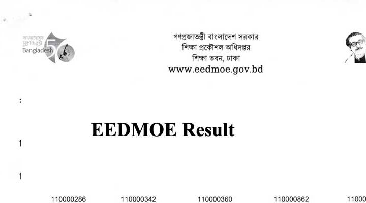 EEDMOE Exam Result 2022