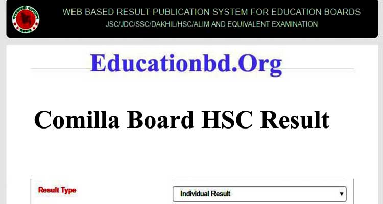 HSC Result 2021 Comilla Board