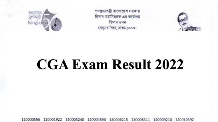 CGA Exam Result 2022