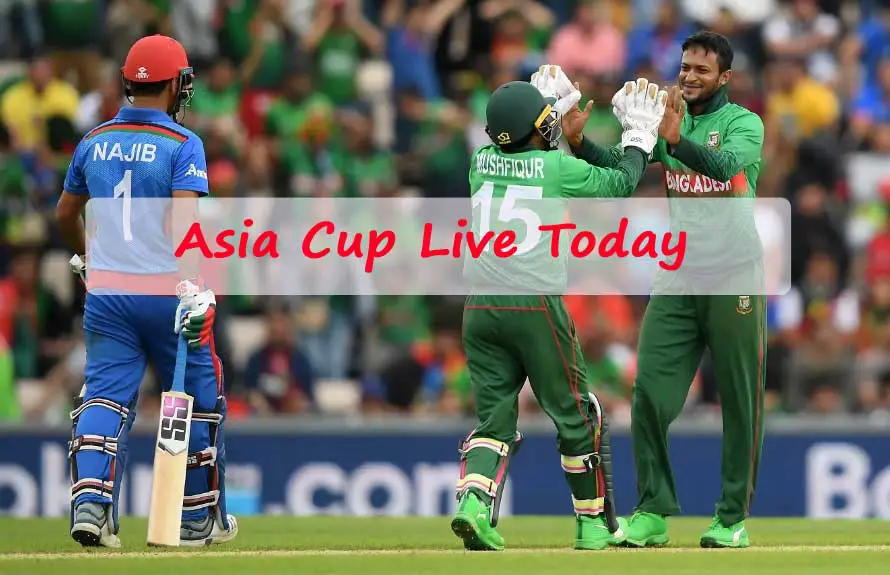Bangladesh Vs Afghanistan Asia Cup Live Streaming