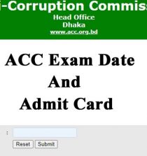 ACC Exam Date 2022