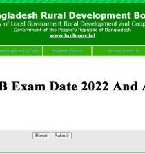 BRDB Exam Date 2022