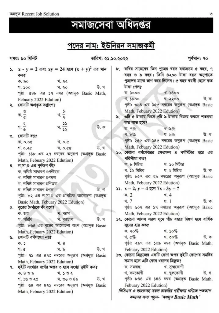 DSS Exam Result 2022