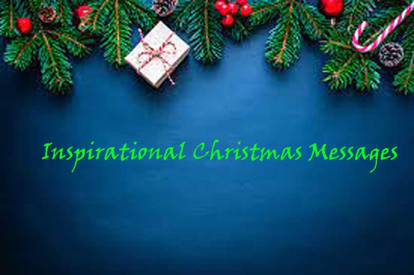 Inspirational Christmas Messages