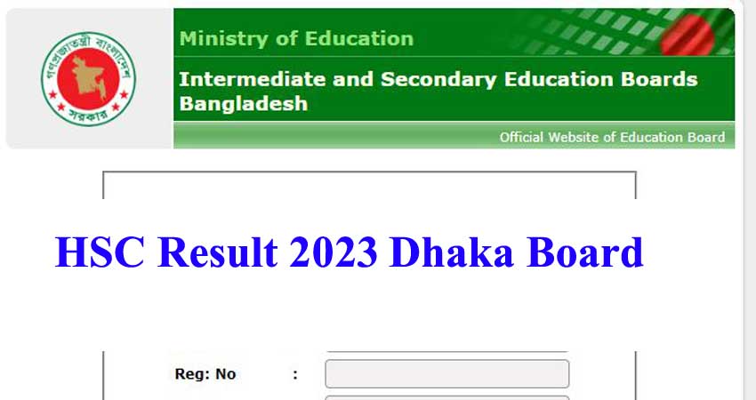 HSC Result 2023 Dhaka Board