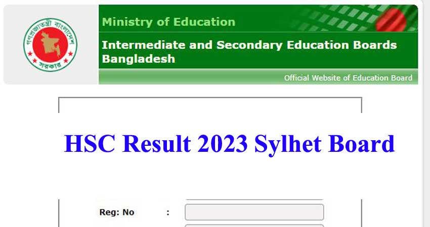 HSC Result 2023 Sylhet Board