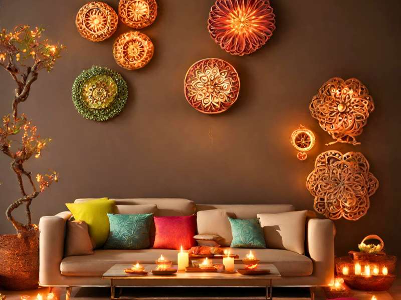 Diwali Decoration Ideas for living Room