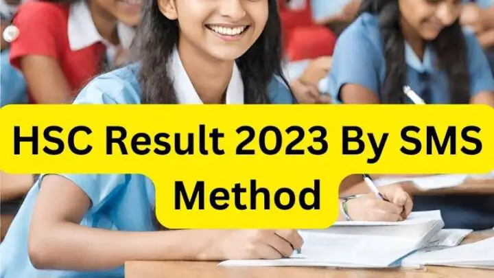 HSC Result 2023 By SMS