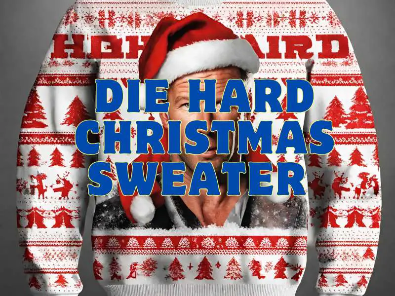 Die Hard Christmas Sweater