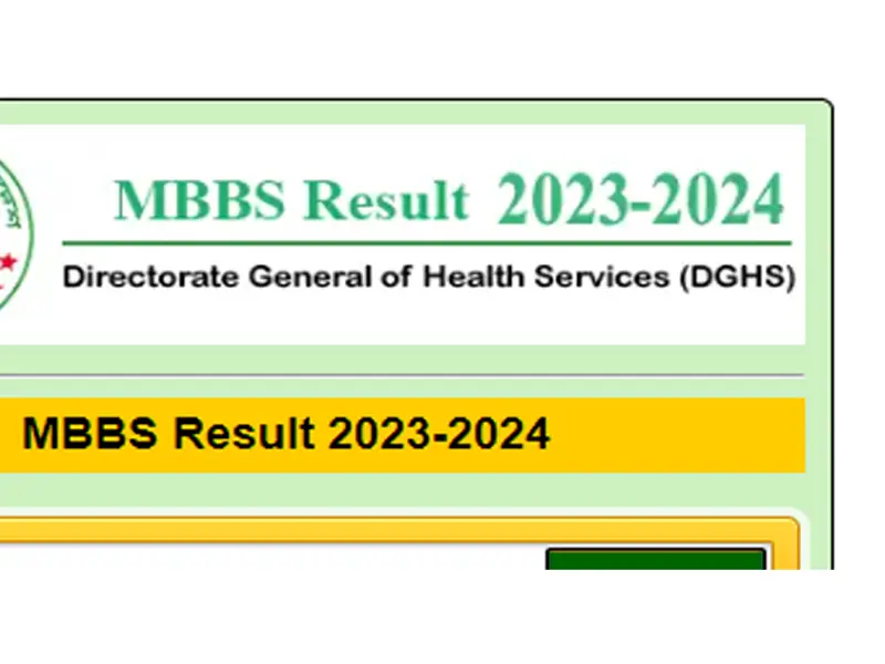 MBBS Admission Result 2024 প্রকাশিত Educationbd