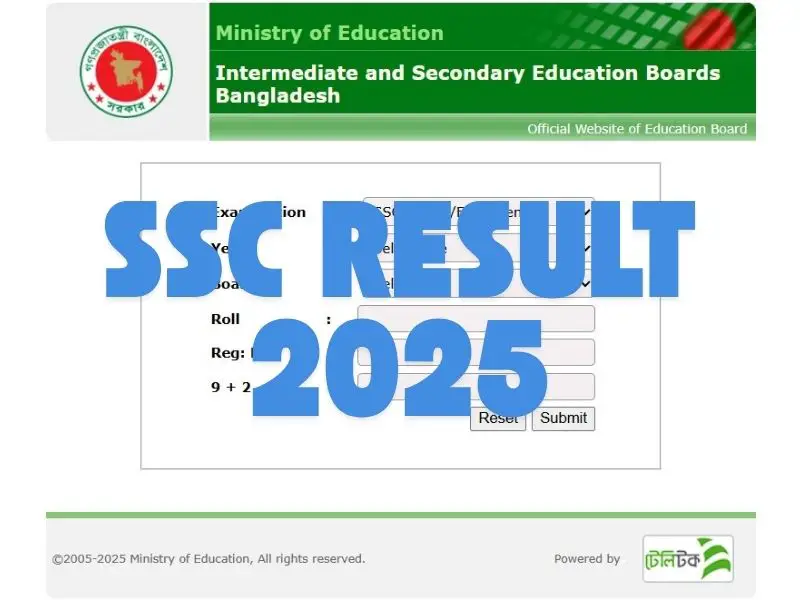 SSC Result 2025
